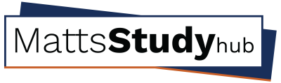 Matts Study Hub Logo